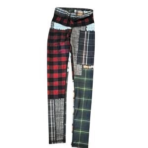 NWT Niyama Sol Barefoot Rad about Plaid leggings size small